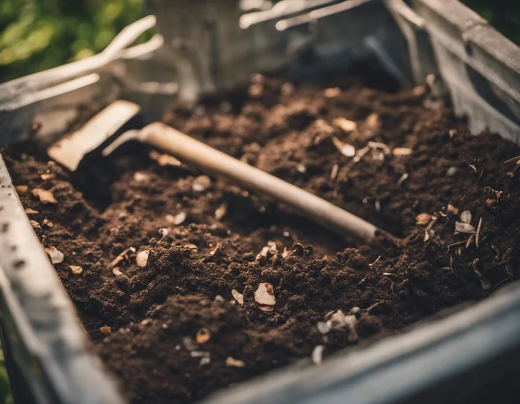 organic garden compost